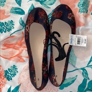 Floral flats